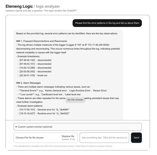 AI Chatbot Assistant mockup
